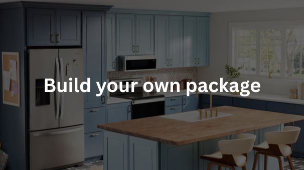 <strong> Build your own package </strong> <br>A flexible, built-to-suit option that lets you pick and choose from a collection of well-crafted finishes and accessories.<br><br>✔️ Customised pricing <br>✔️ Flexible designs <br>✔️ Range of accessories to pick from