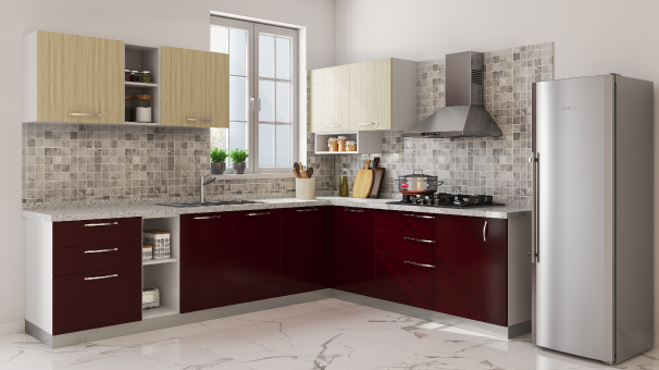 <strong>Essentials (₹₹)</strong> <br> A range of basic units and acessories that are necessary for a comfortable modular kitchen. <br><br>✔️ Affordable pricing <br>✔️ Convenient designs <br>✔️ Basic accessories