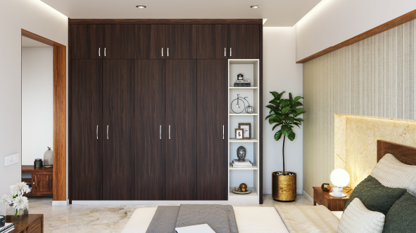 <strong>Swing</strong><br>Movable doors that swing out to open, giving better visibility and storage space.